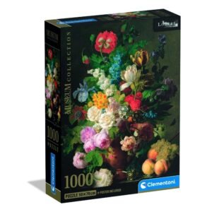 Puzzle Bowl of Flowers Van Dael Museum 1000pzs
