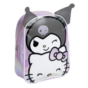 Mochila Kuromi Hello Kitty 27cm