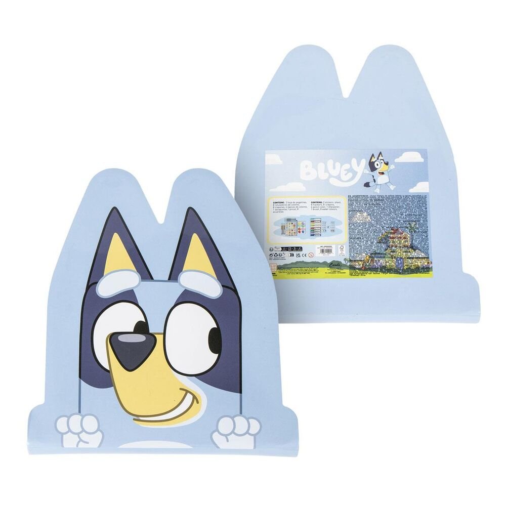 Set papeleria coloreable Bluey - Imagen 2