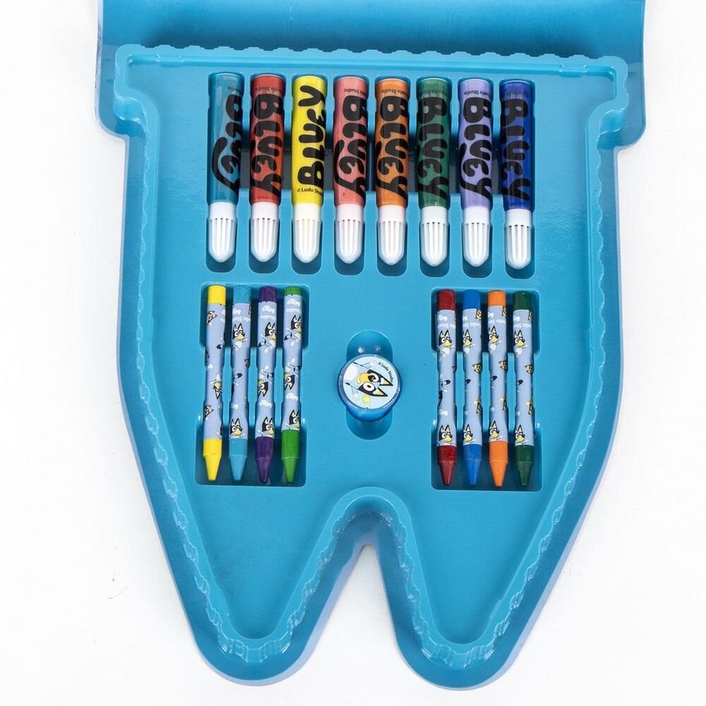 Set papeleria coloreable Bluey - Imagen 5