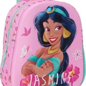 Mochila 3D Jasmine Aladdin Disney 33cm