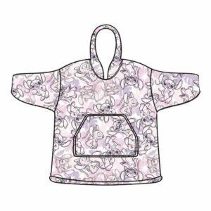 Bata sudadera oversize Angel Stitch Disney infantil
