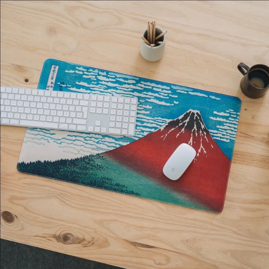 Alfombrilla gaming La Gran Ola de Kanagawa Hokusai - Imagen 2