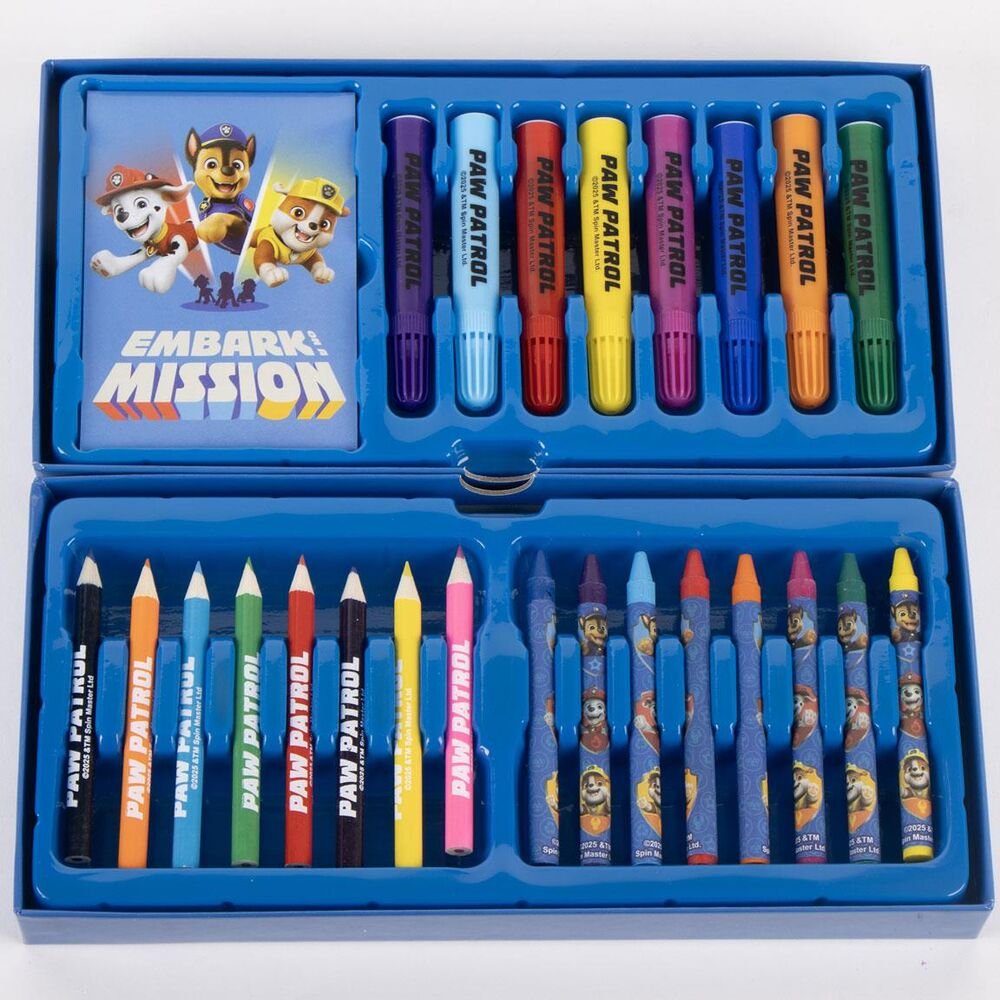 Maletin papeleria coloreable Patrulla Canina Paw Patrol - Imagen 4