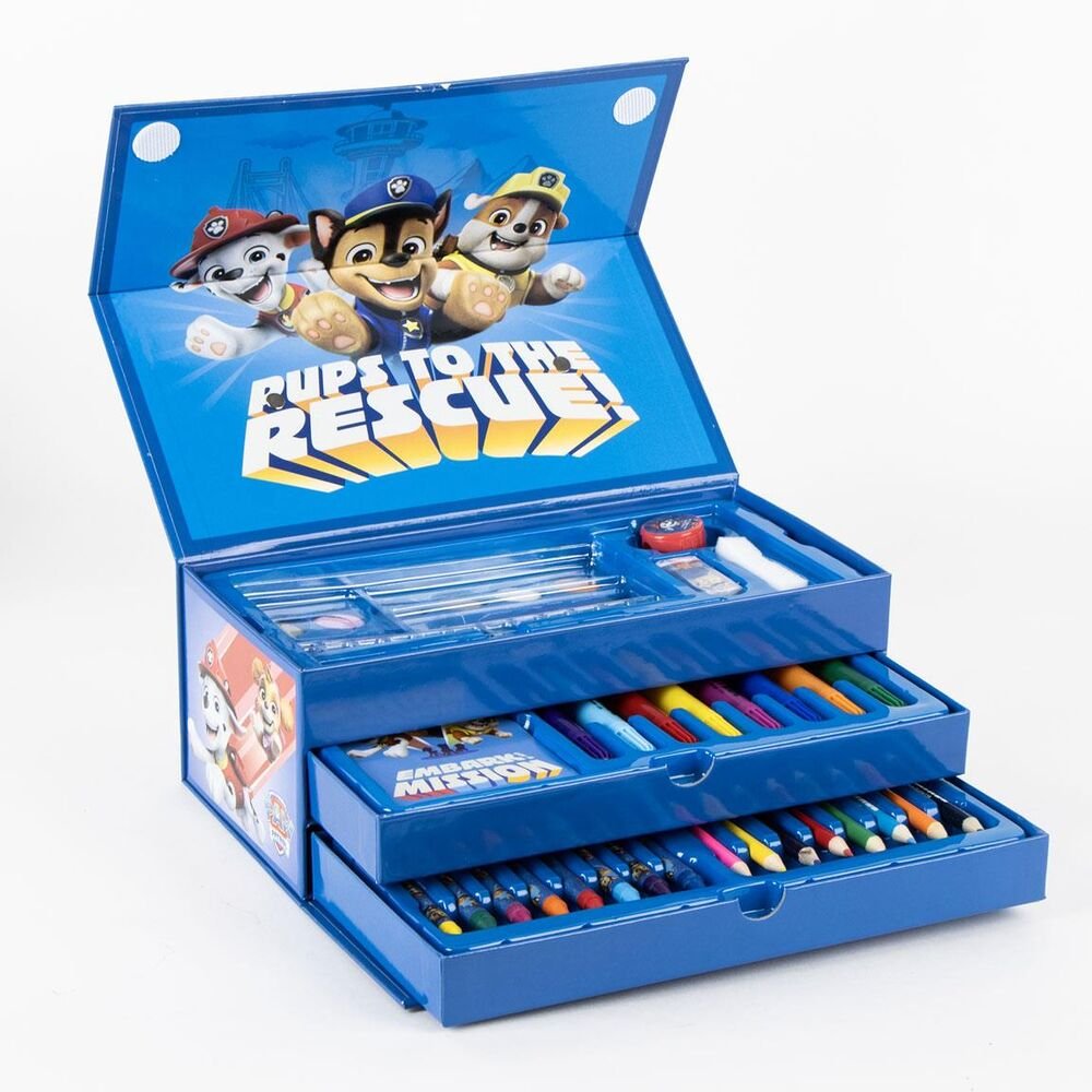 Maletin papeleria coloreable Patrulla Canina Paw Patrol - Imagen 2