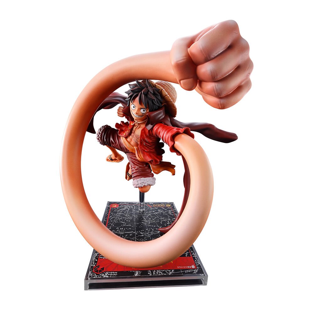 Figura Ichibansho Monkey D. Luffy One Piece Card Game One Piece 20cm - Imagen 2
