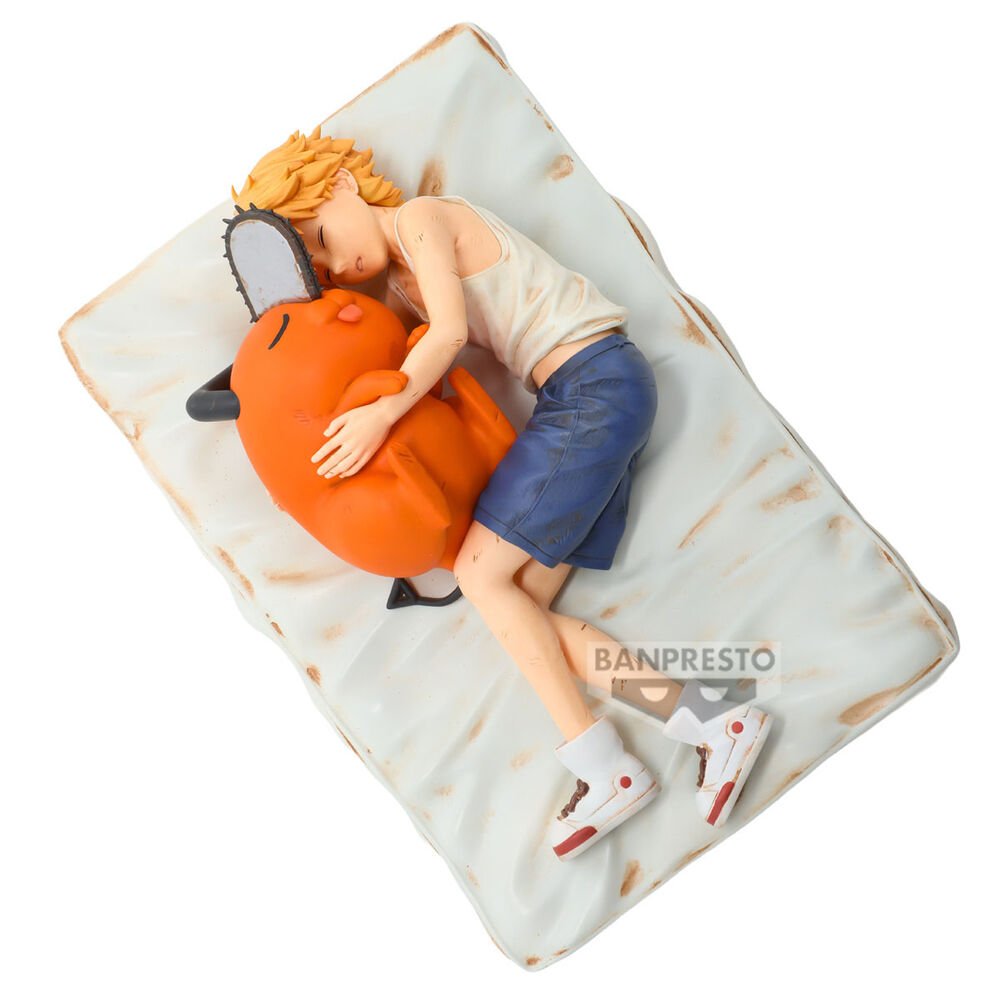 Figura Denji & Pochita Break Time Chainsaw Man 14cm - Imagen 4