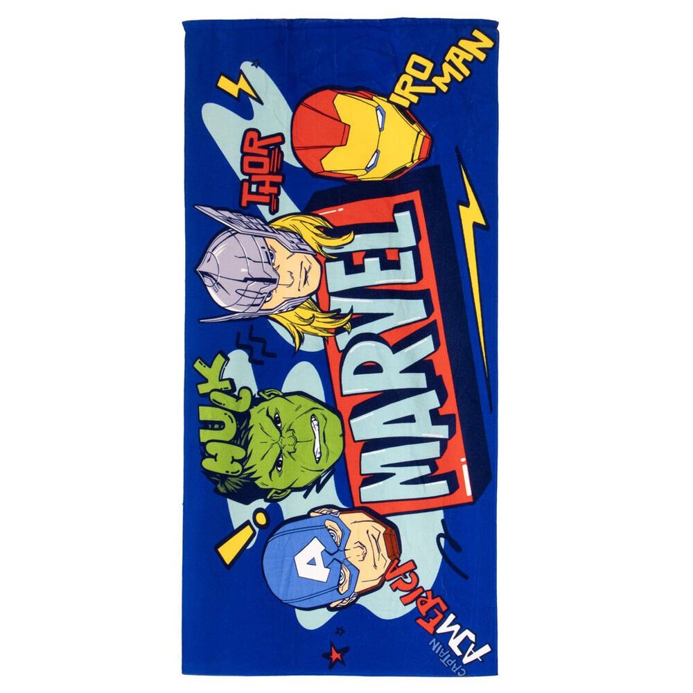 Set toalla + gafas natacion Los Vengadores Avengers Marvel - Imagen 2