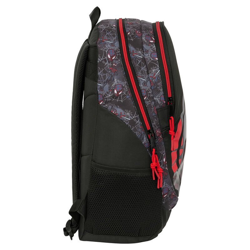 Mochila Miles Morales Spiderman Marvel 44cm adaptable - Imagen 3