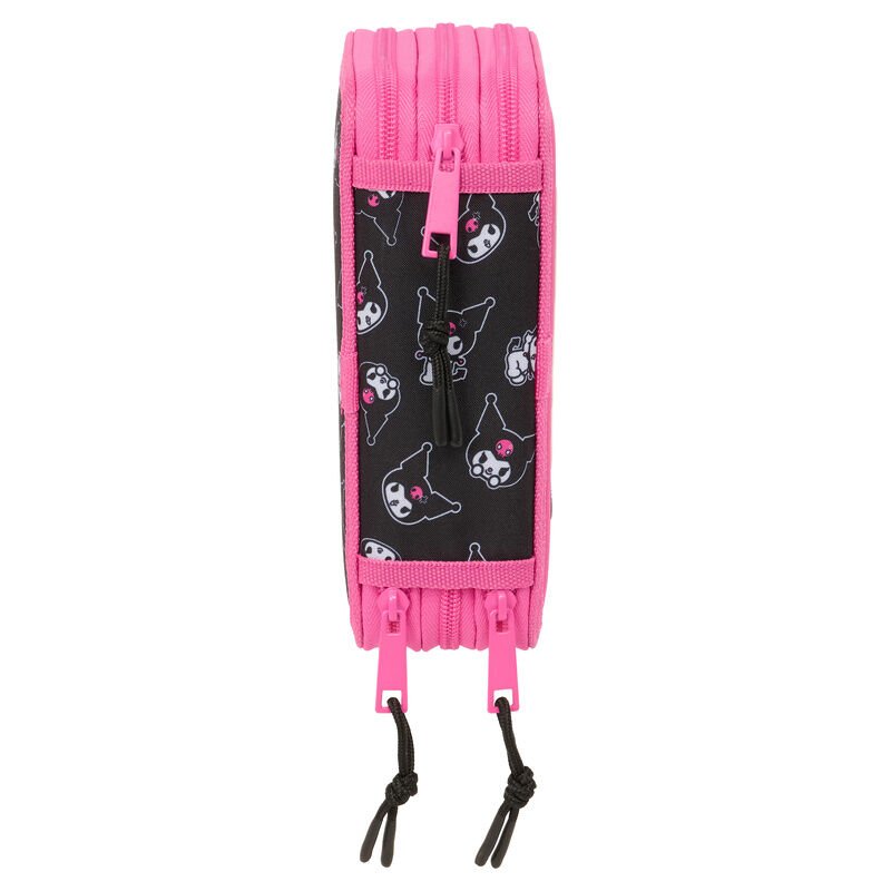 Plumier Kuromi Hello Kitty triple 37pzs - Imagen 3