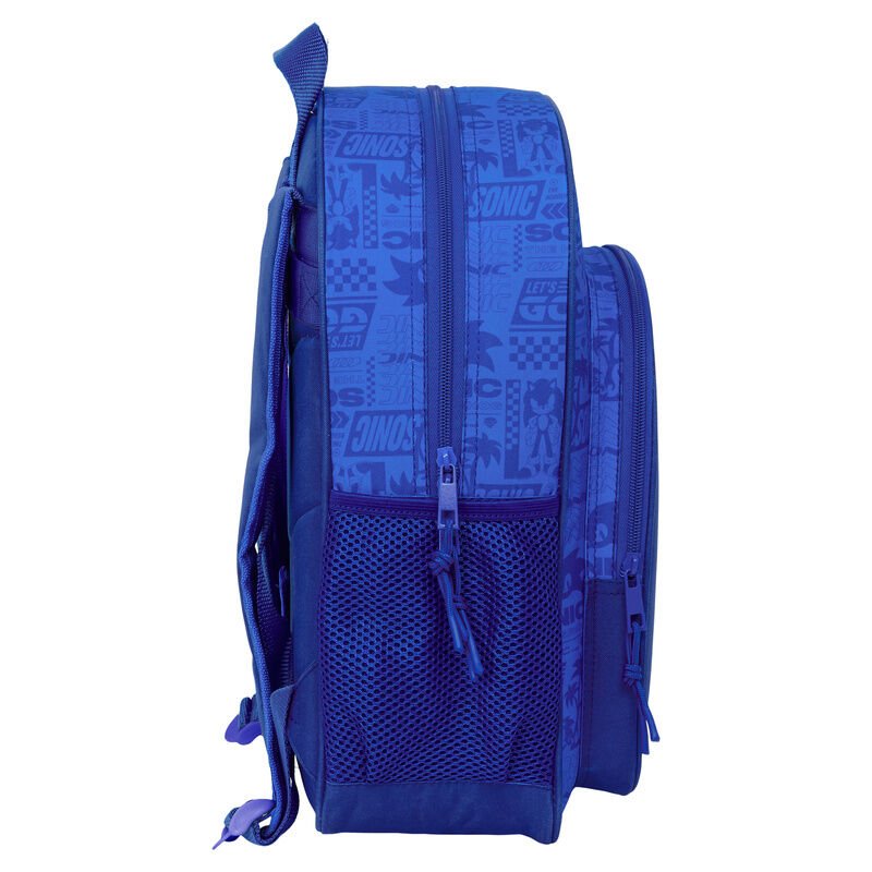Mochila Sonic the Hedgehog 38cm adaptable - Imagen 3
