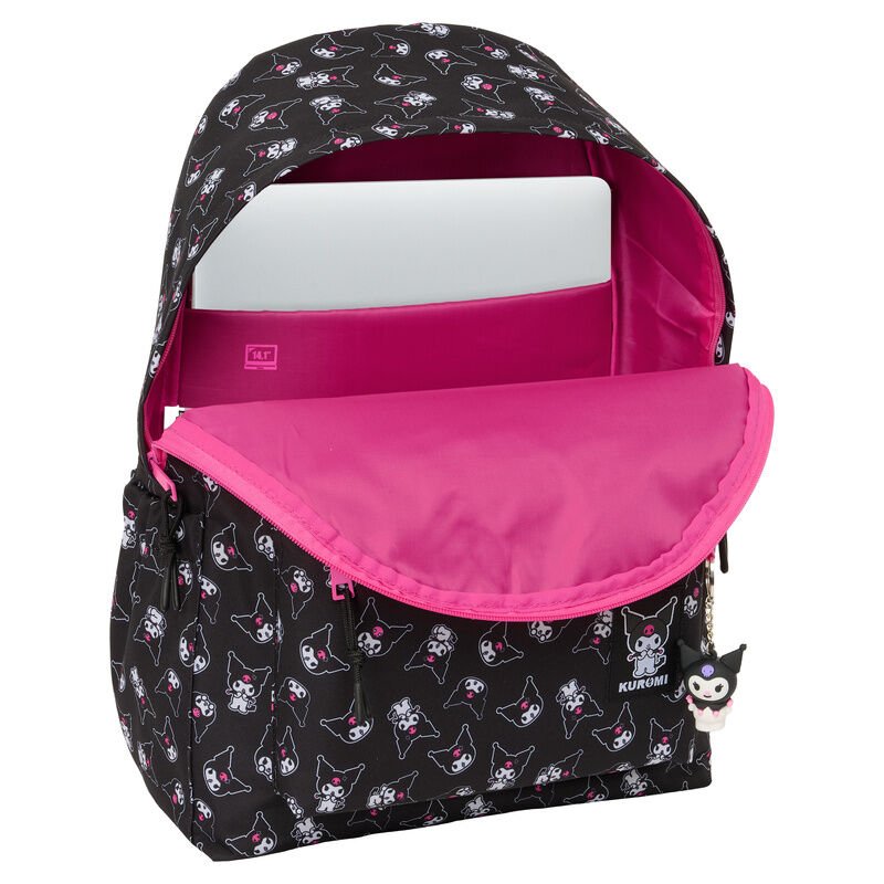 Mochila Kuromi Hello Kitty 43cm - Imagen 4