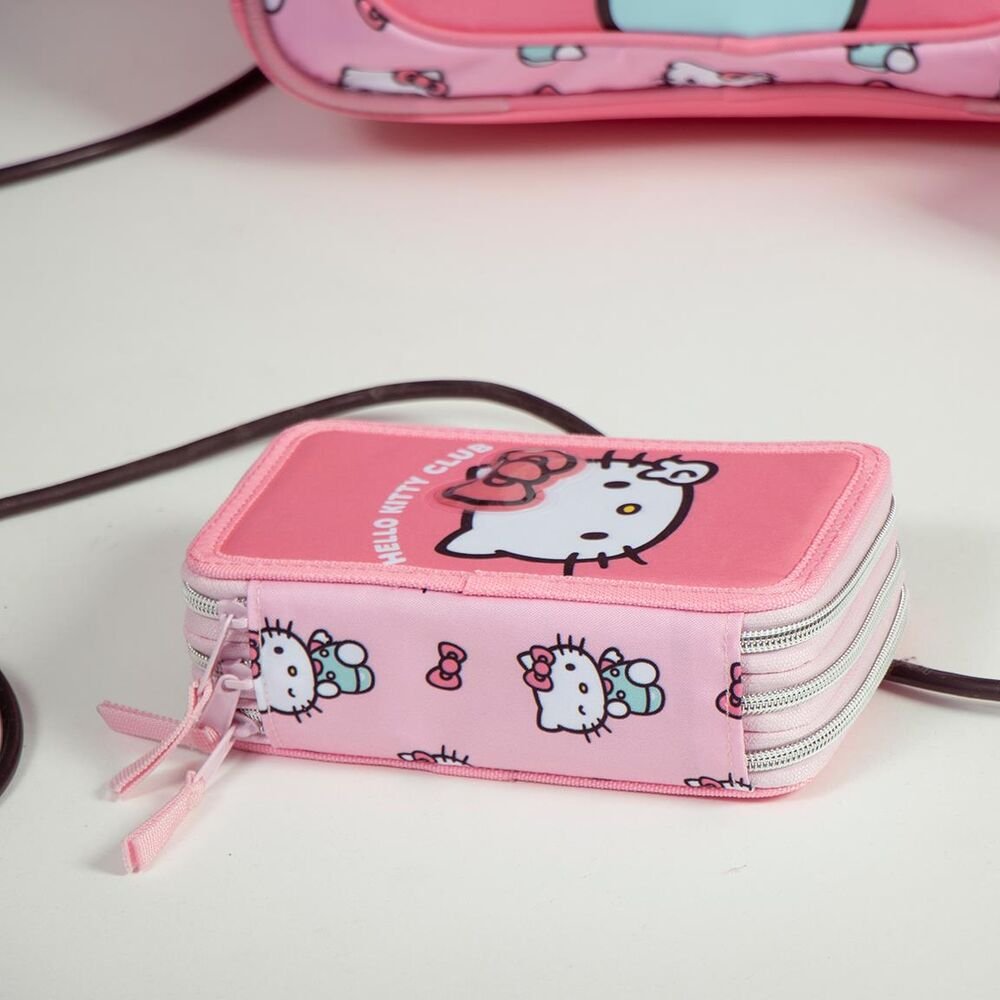 Plumier Hello Kitty triple - Imagen 5