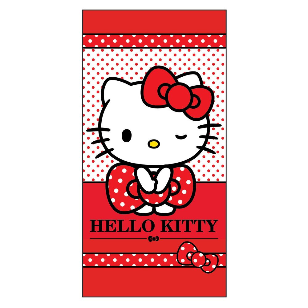 Toalla Hello Kitty microfibra