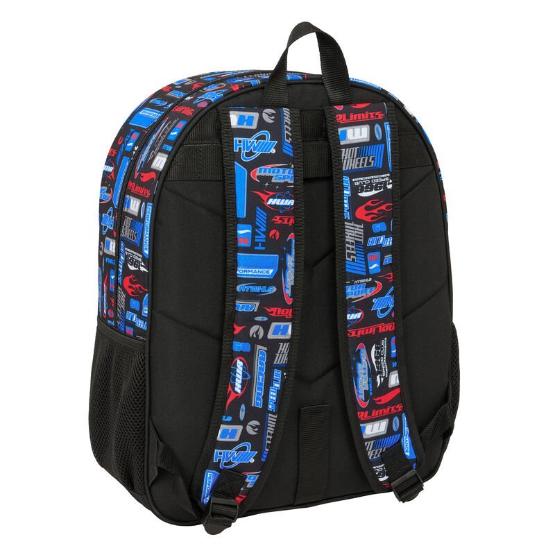 Mochila Hot Wheels 42cm adaptable - Imagen 2