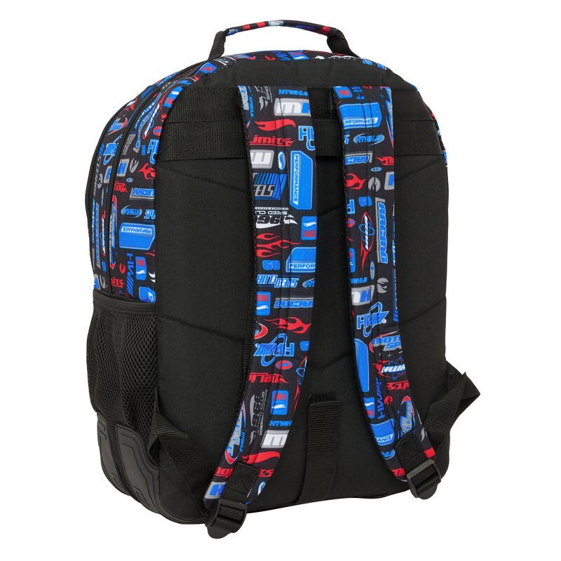Mochila Hot Wheels 42cm adaptable - Imagen 2
