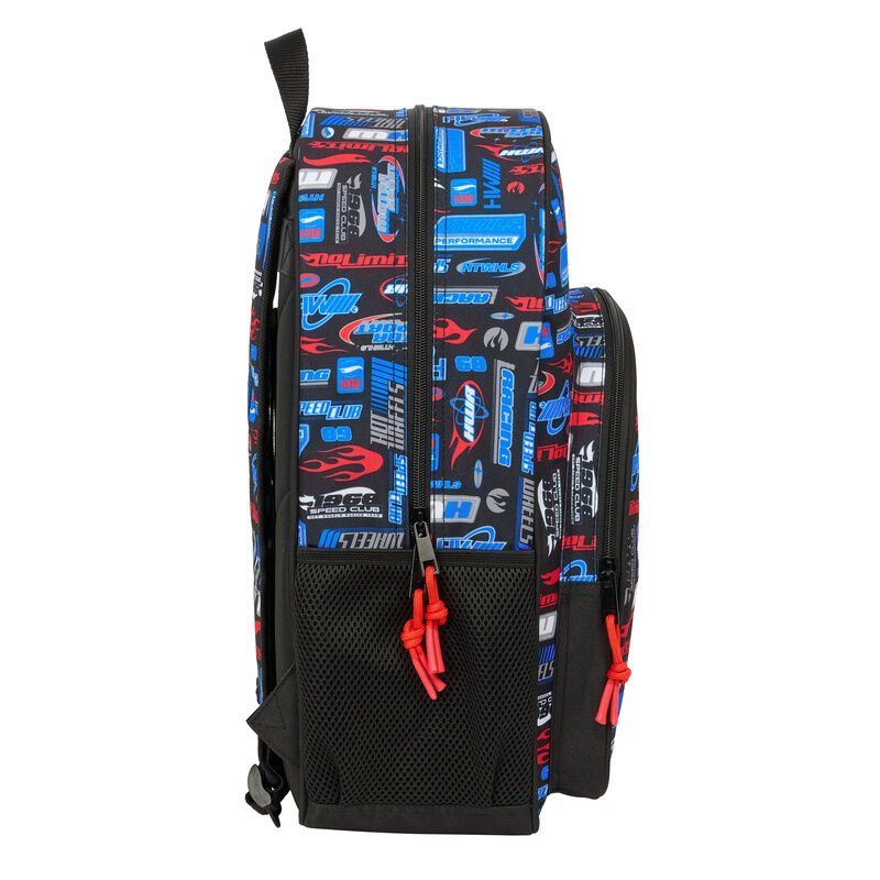 Mochila Hot Wheels 42cm adaptable - Imagen 3