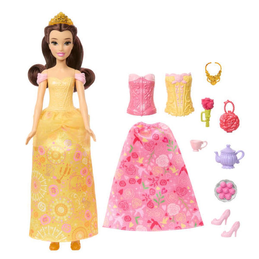 Muñeca Bella Historias Magicas La Bella y la Bestia Disney
