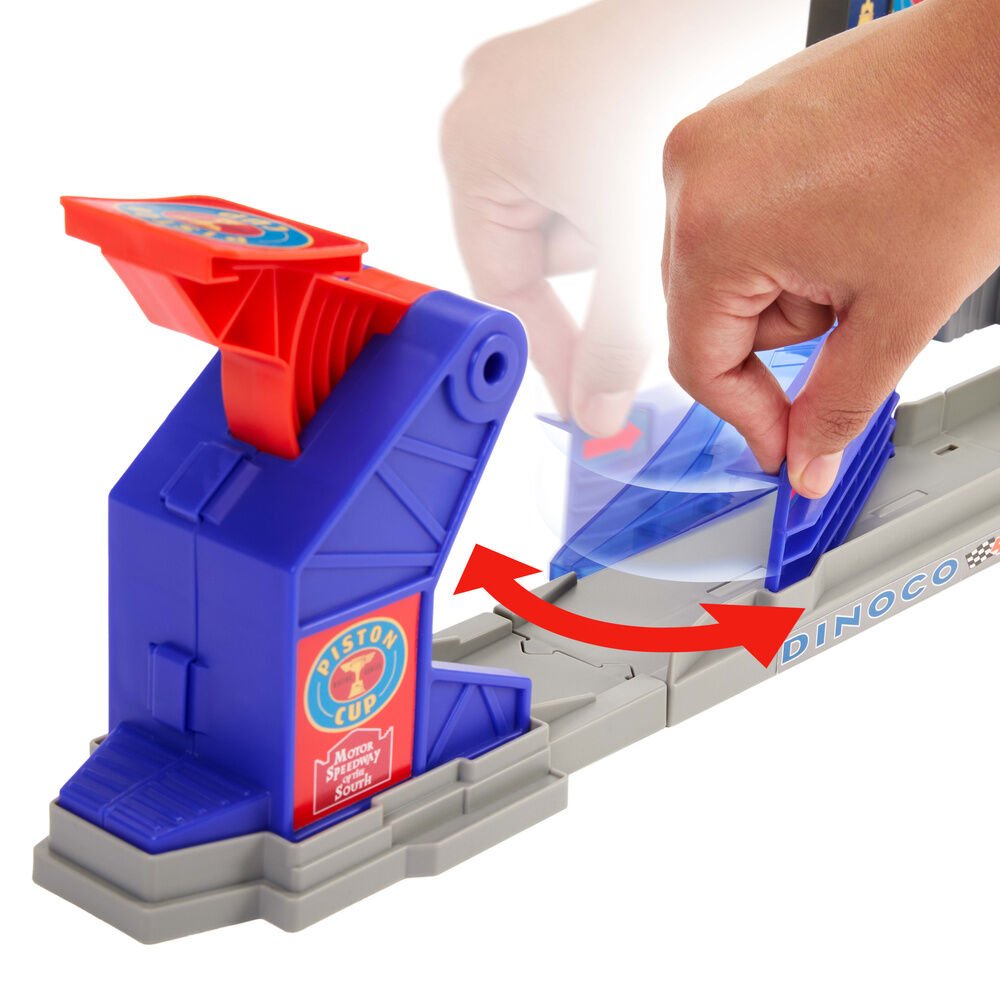 Pista Carreras Copa Piston Salto Rayo McQueen Cars Disney Pixar - Imagen 4