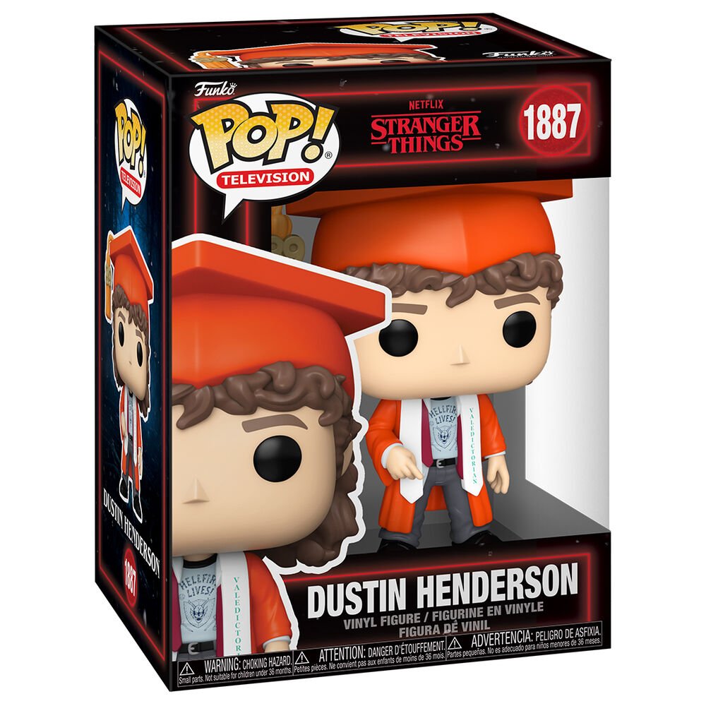 Figura POP Stranger Things Dustin Henderson - Imagen 2