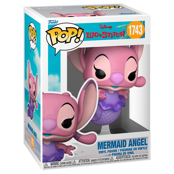 Figura POP Disney Lilo & Stitch Mermaid Angel - Imagen 2