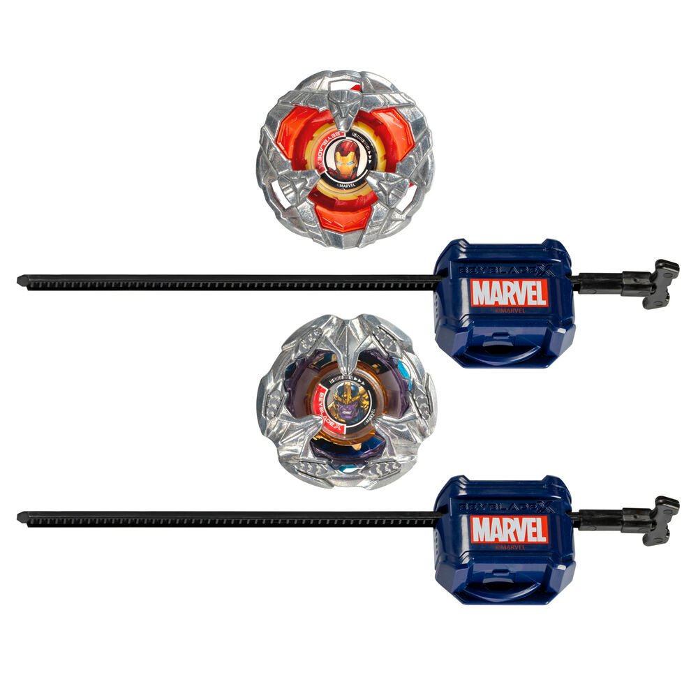 Kit inicial Beyblade X Marvel surtido - Imagen 4
