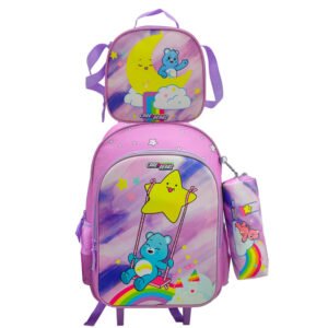 Set Trolley + portatodo + bolsa portameriendas Osos Amorosos
