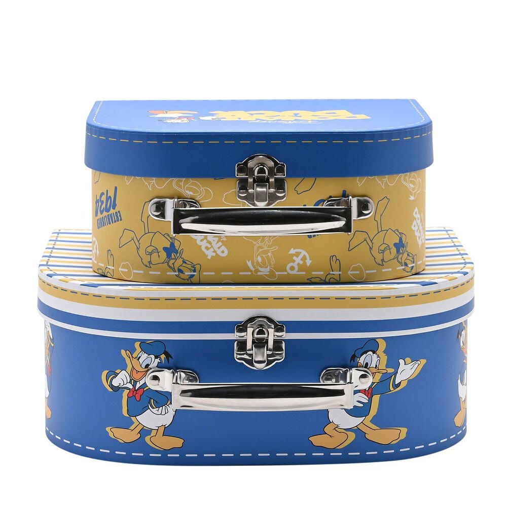 Set 2 cajas almacenamiento Donald Disney - Imagen 4