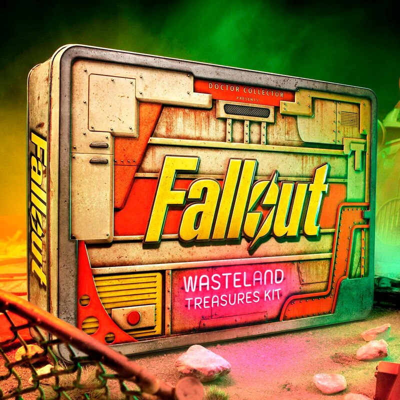 Caja metalica Tesoros del Yermo Fallout - Imagen 3