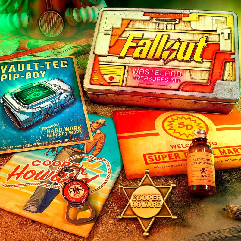 Caja metalica Tesoros del Yermo Fallout - Imagen 11