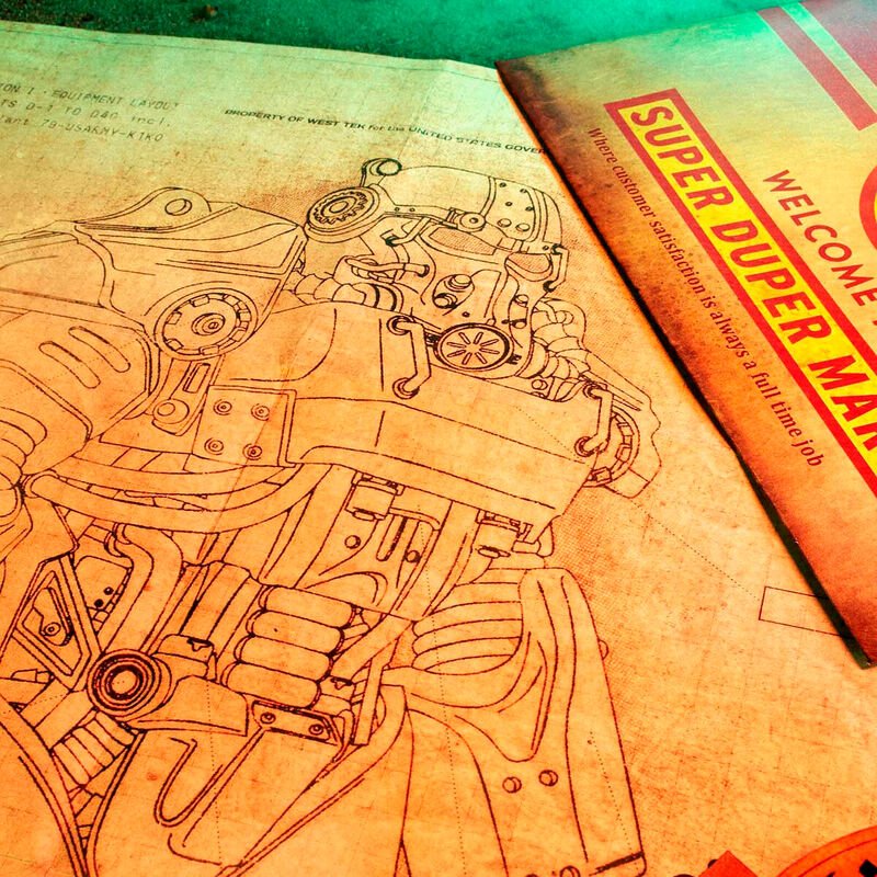 Caja metalica Tesoros del Yermo Fallout - Imagen 16