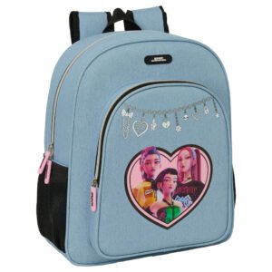 Mochila Huntrix Demon Hunters Kpop 38cm adaptable