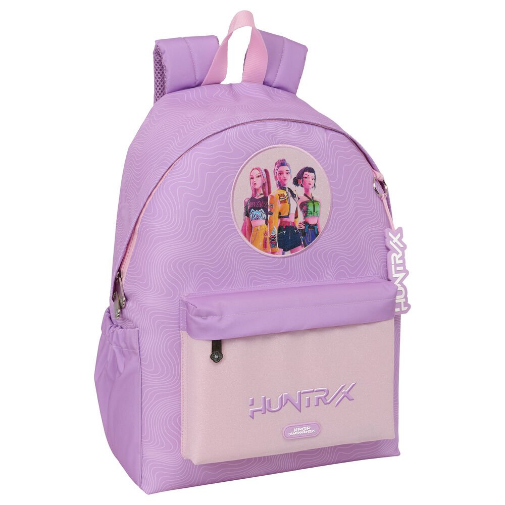 Mochila Iconic Kpop Demon Hunters 42cm adaptable - Imagen 2
