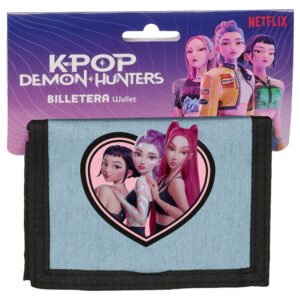 Billetera Huntrix Demon Hunters Kpop