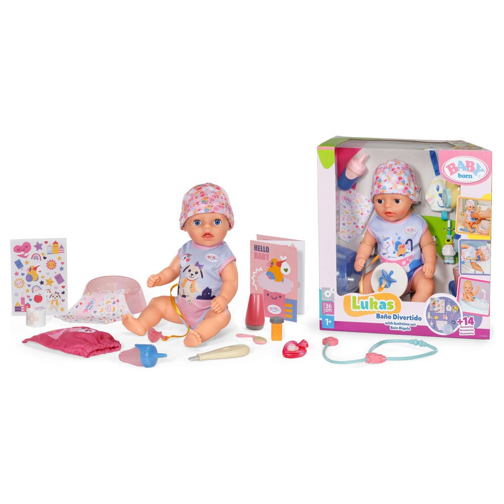 Muñeca Lena Cuidaditos Baby Born 36cm - Imagen 2