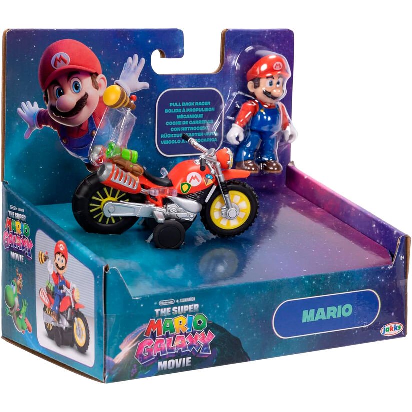 Figura + vehiculo Super Mario Galaxy Movie Super Mario Bros - Imagen 7