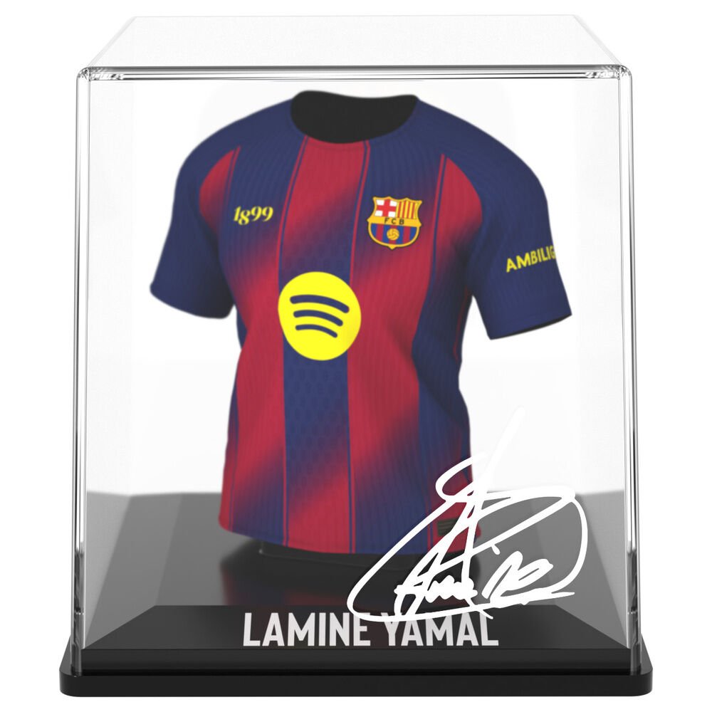 Figura Mini Camiseta Lamine Yamal FC Barcelona - Imagen 3
