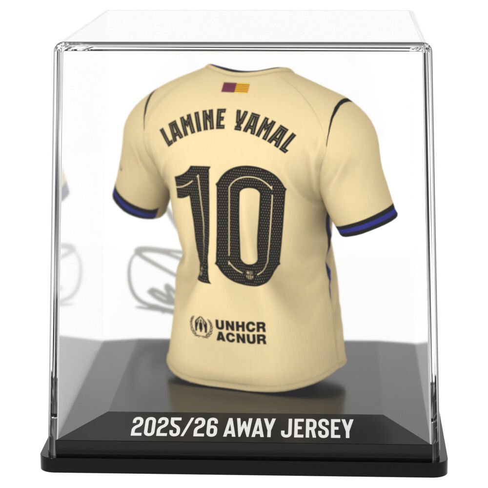 Figura Mini Camiseta Lamine Yamal FC Barcelona - Imagen 3