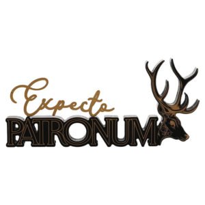 Letrero madera Patronum Harry Potter