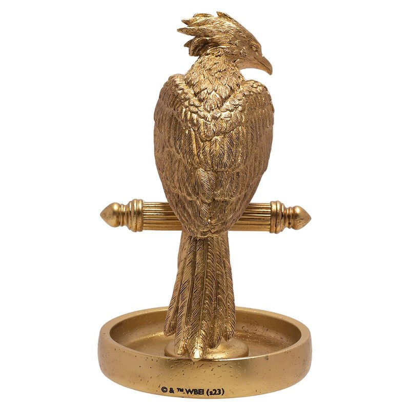 Figura exposicion joyas Fawkes Harry Potter 21cm - Imagen 3