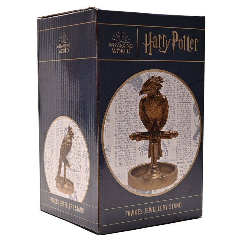 Figura exposicion joyas Fawkes Harry Potter 21cm - Imagen 4