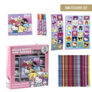 Blister pegatinas Hello Kitty and Friends 1000pzs