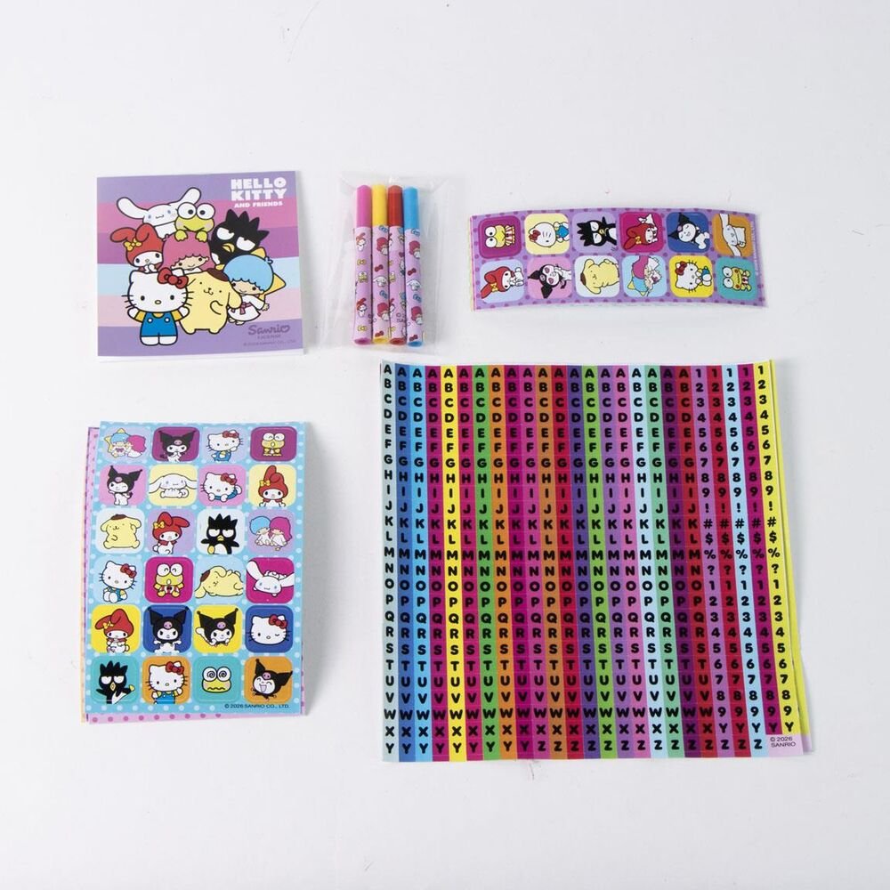 Blister pegatinas Hello Kitty and Friends 1000pzs - Imagen 2