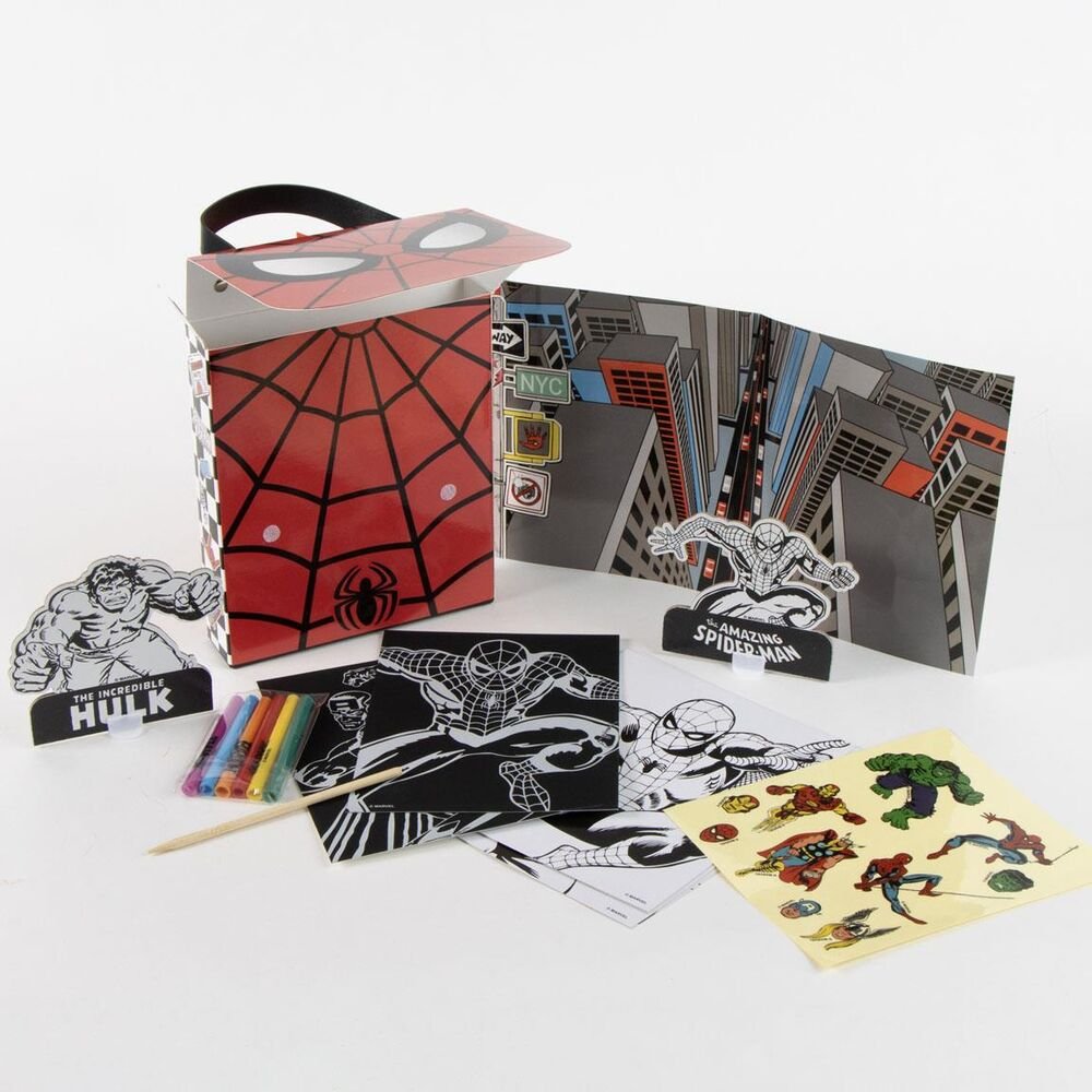 Mochila set coloreable Spiderman Marvel - Imagen 4