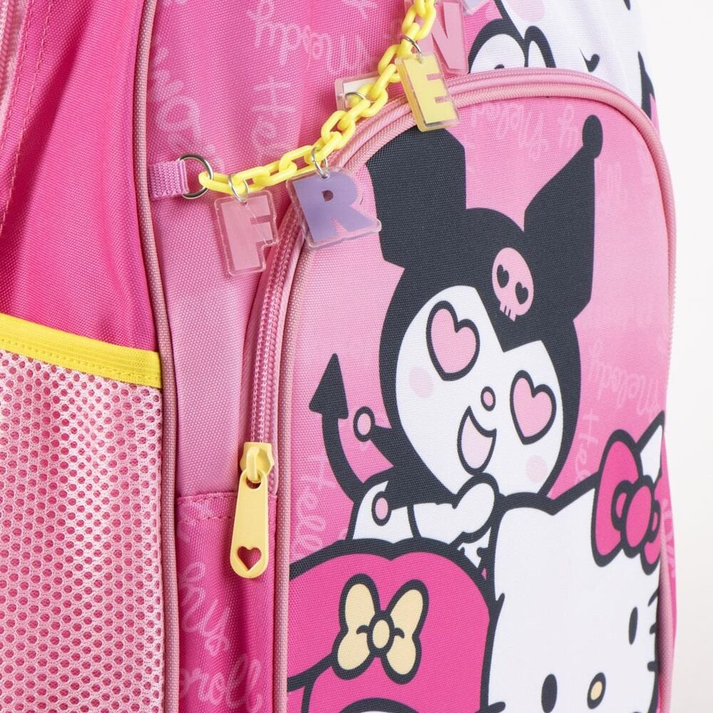 Mochila Hello Kitty and Friends 42cm adaptable - Imagen 5