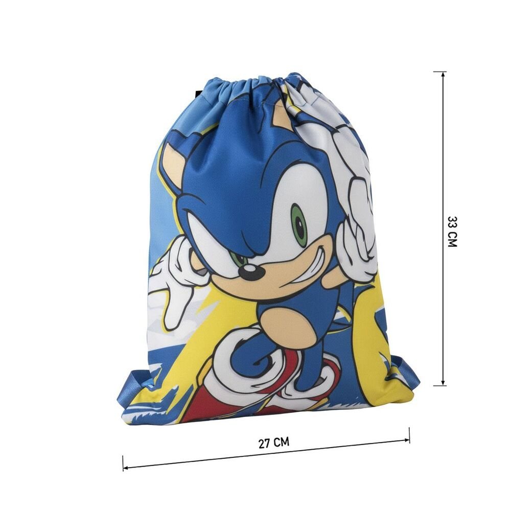 Saco Sonic the Hedgehog 33cm - Imagen 2