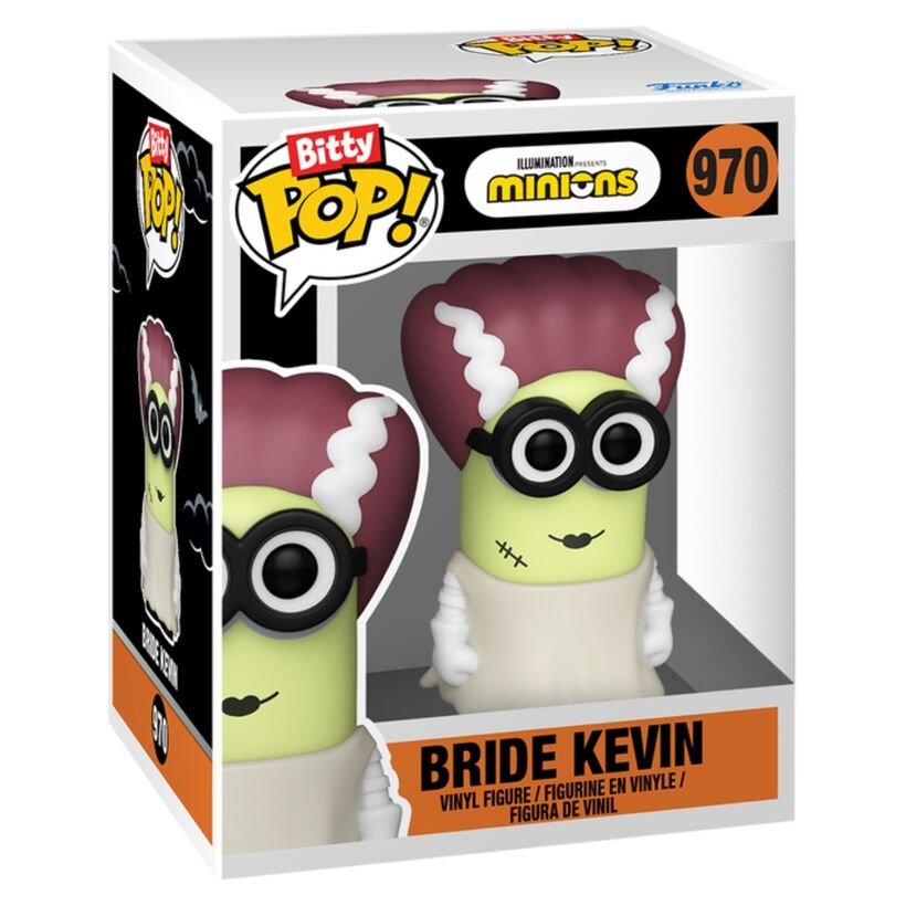 Blister 2 figuras Bitty POP Minions Kevin & Eye - Imagen 2