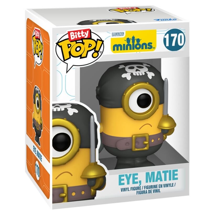 Blister 2 figuras Bitty POP Minions Kevin & Eye - Imagen 3