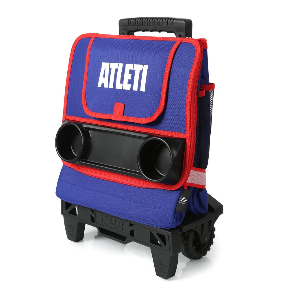 Bolsa porta alimentos carrito y ruedas Atletico de Madrid - Imagen 2