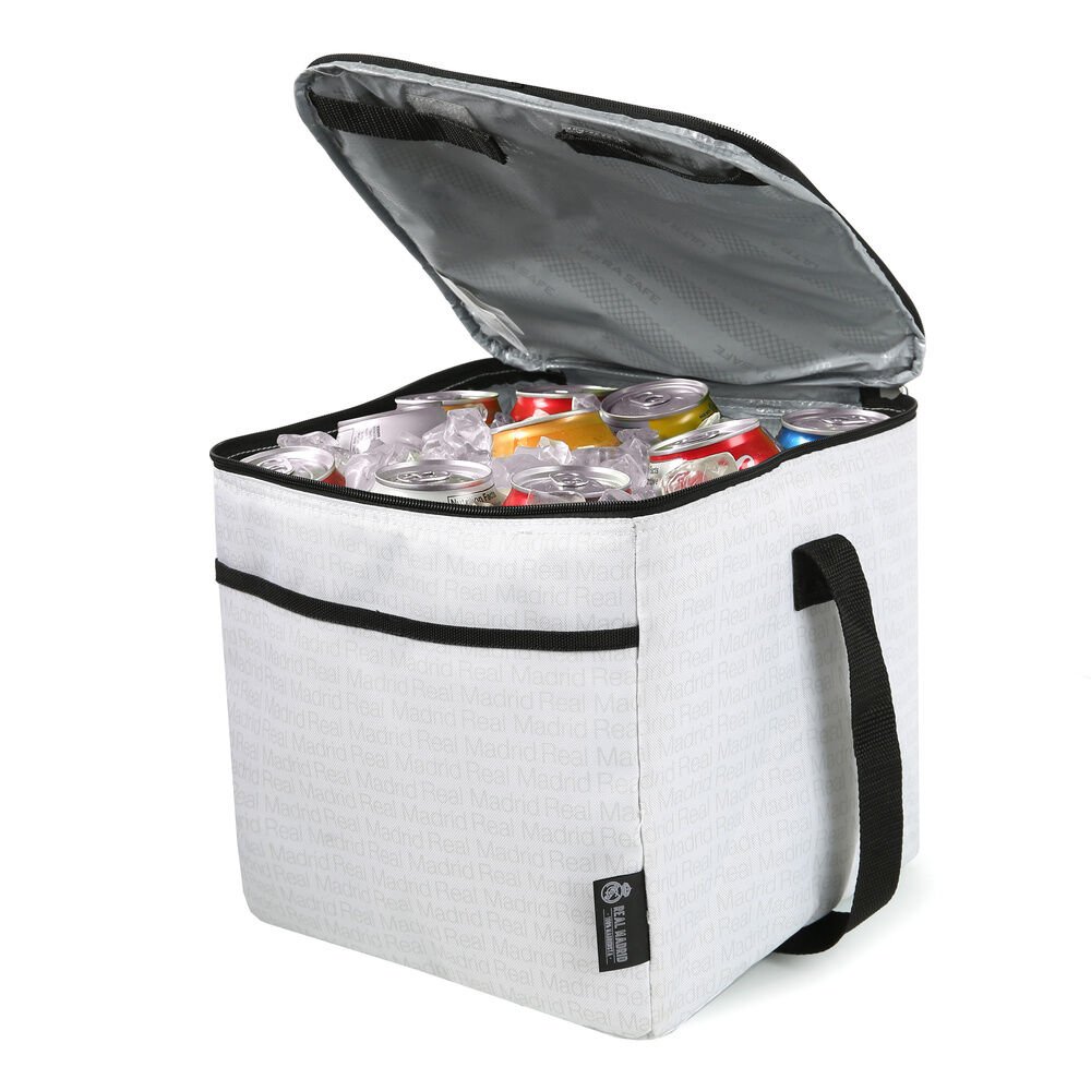 Bolsa porta alimentos plegable Real Madrid 20000ml - Imagen 3
